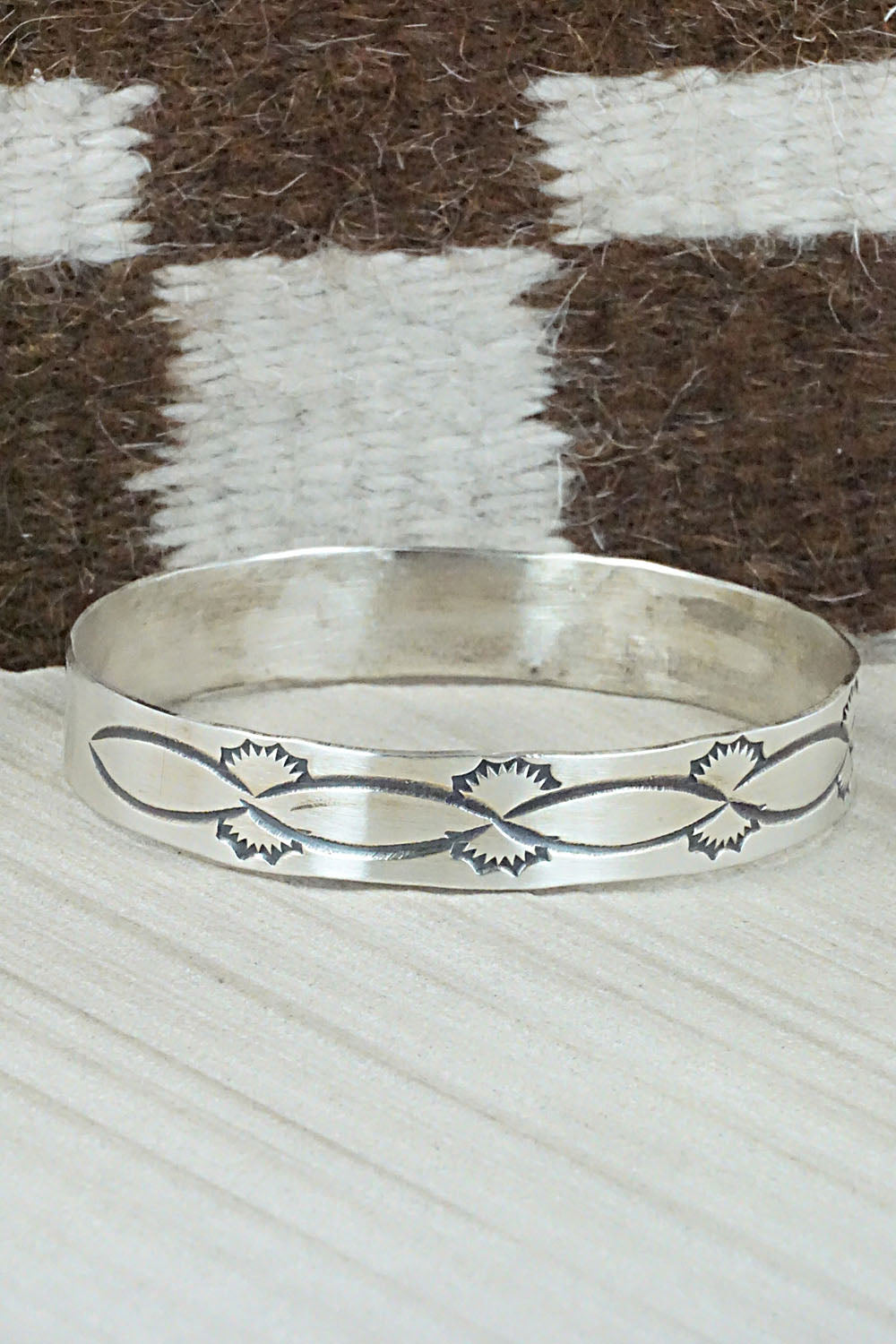 Sterling Silver Bangle Bracelet - Jerry Sandoval