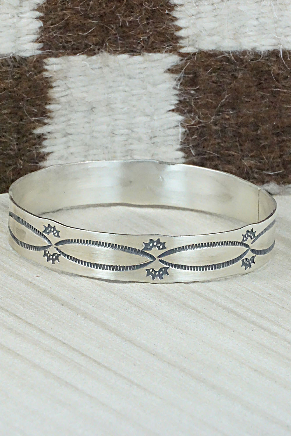 Sterling Silver Bangle Bracelet - Jerry Sandoval