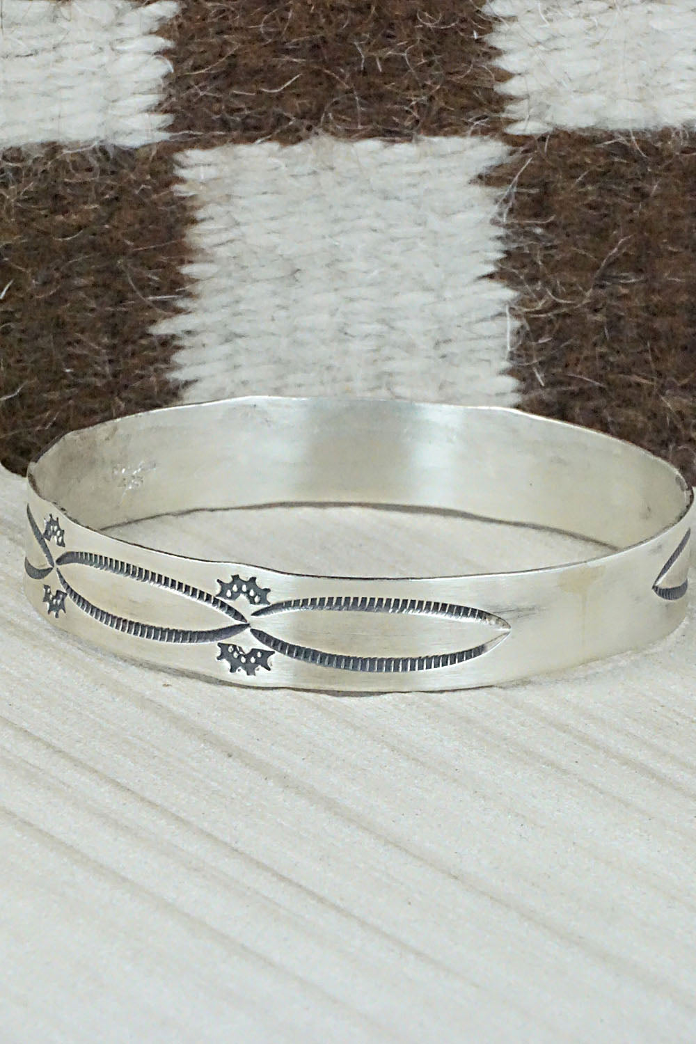 Sterling Silver Bangle Bracelet - Jerry Sandoval