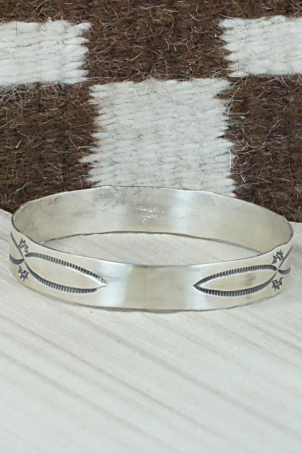 Sterling Silver Bangle Bracelet - Jerry Sandoval