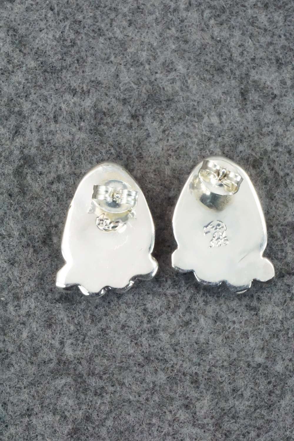 Turquoise & Sterling Silver Earrings - Sharon McCarthy