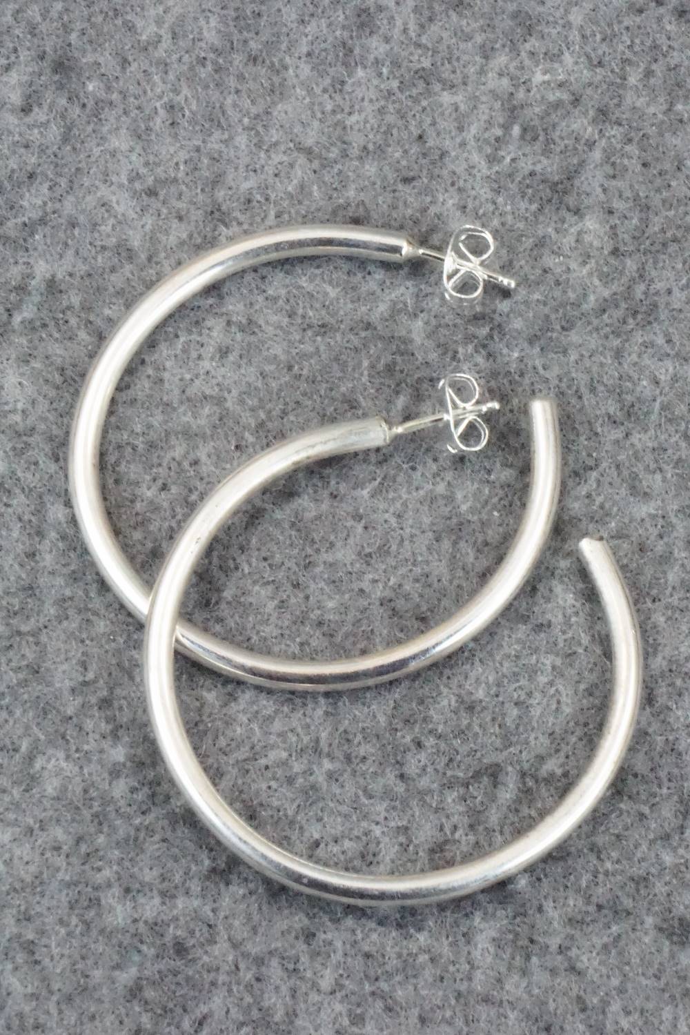 Sterling Silver Earrings - Elaine Tahe