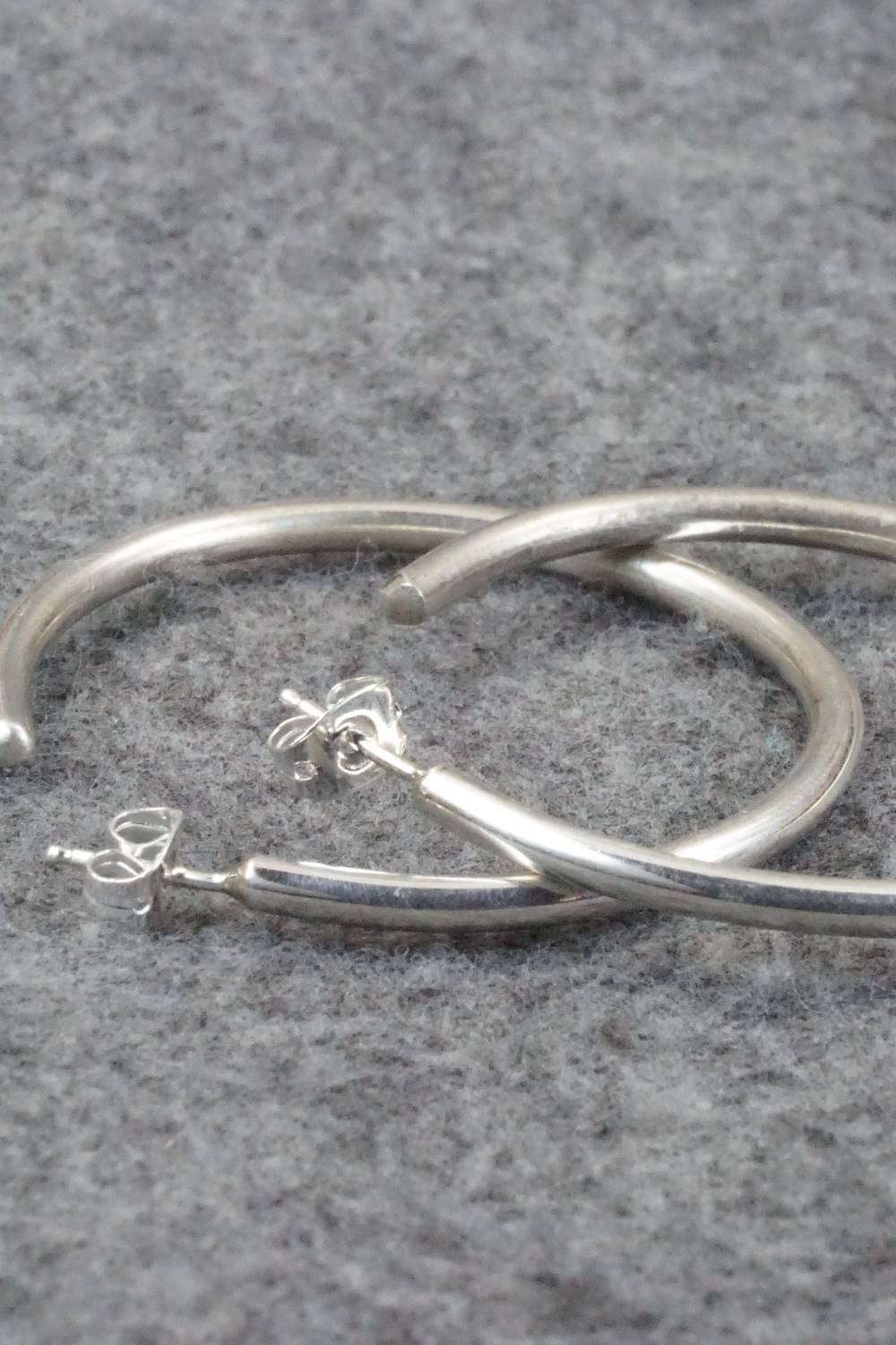 Sterling Silver Earrings - Elaine Tahe
