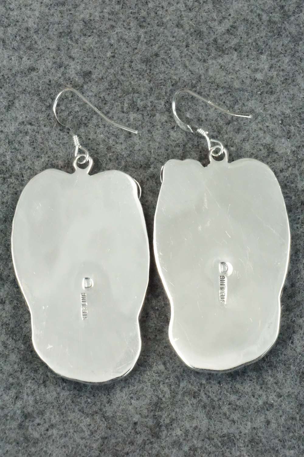 Turquoise & Sterling Silver Earrings - Davey Morgan