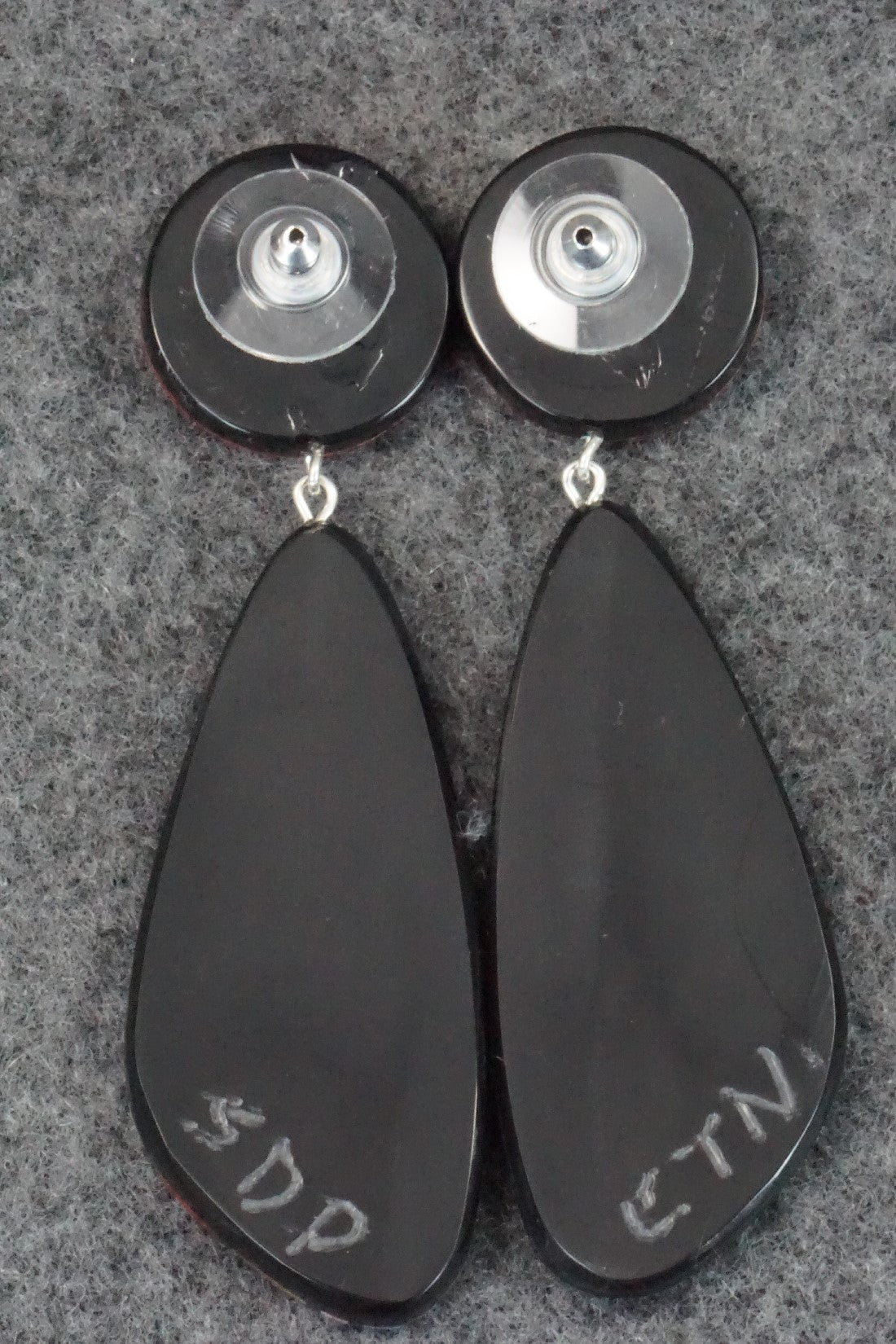 Multi Stone Inlay Earrings - Chris T. Nieto