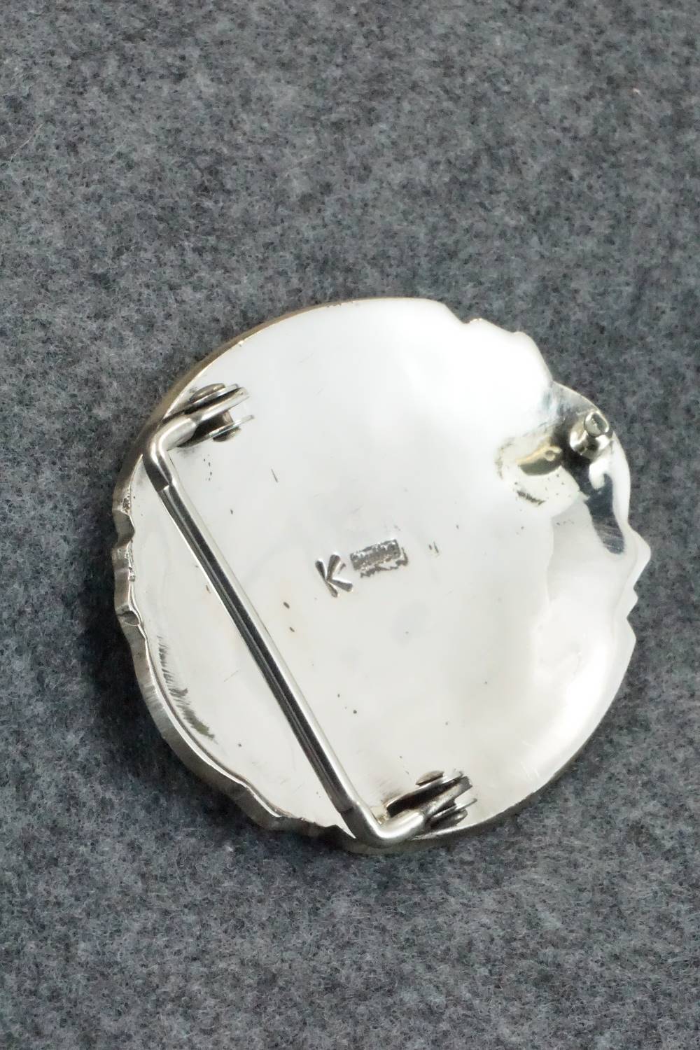 Turquoise and Sterling Silver Belt Buckle - Emerson Kinsel