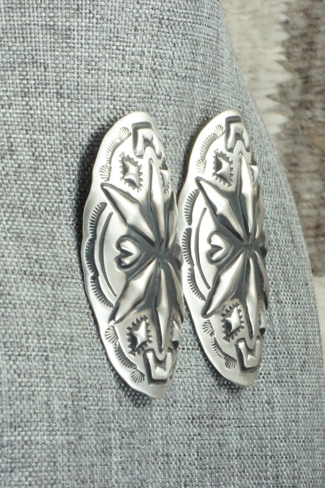 Sterling Silver Earrings - Leander Tahe