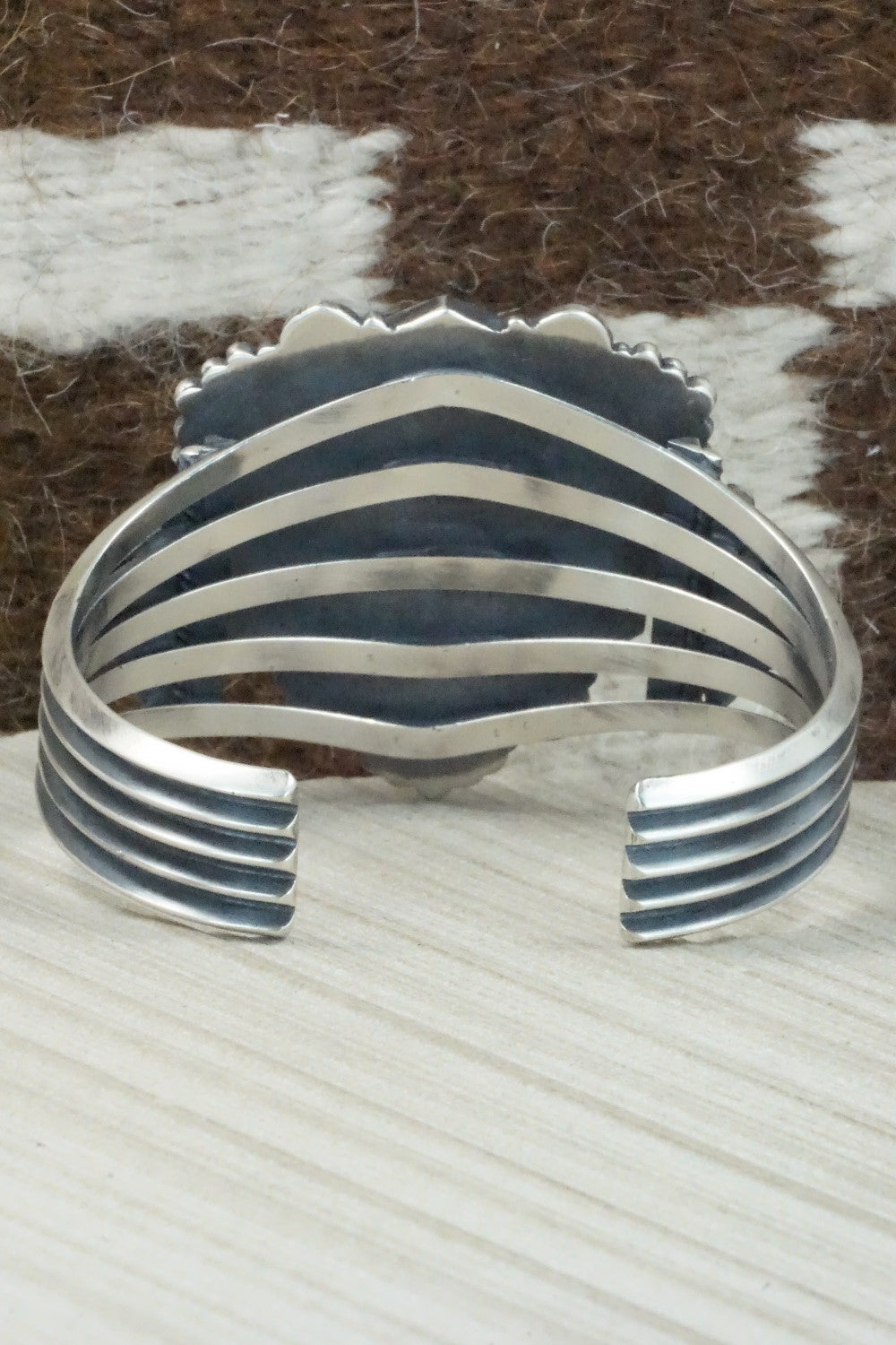 Turquoise & Sterling Silver Bracelet - Derrick Gordon