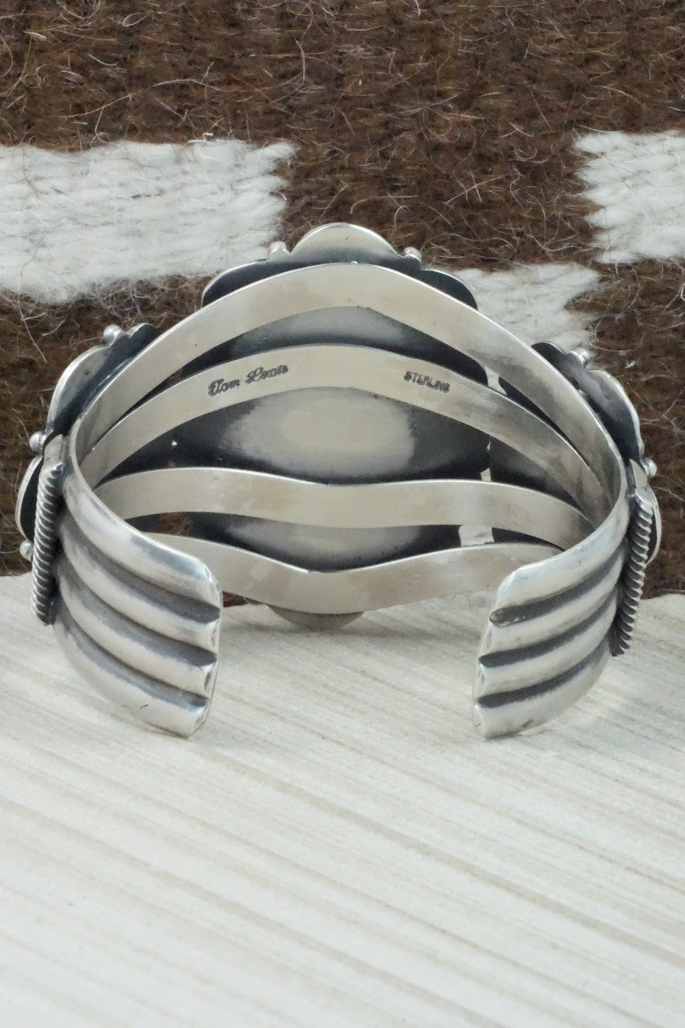 Turquoise & Sterling Silver Bracelet - Tom Lewis