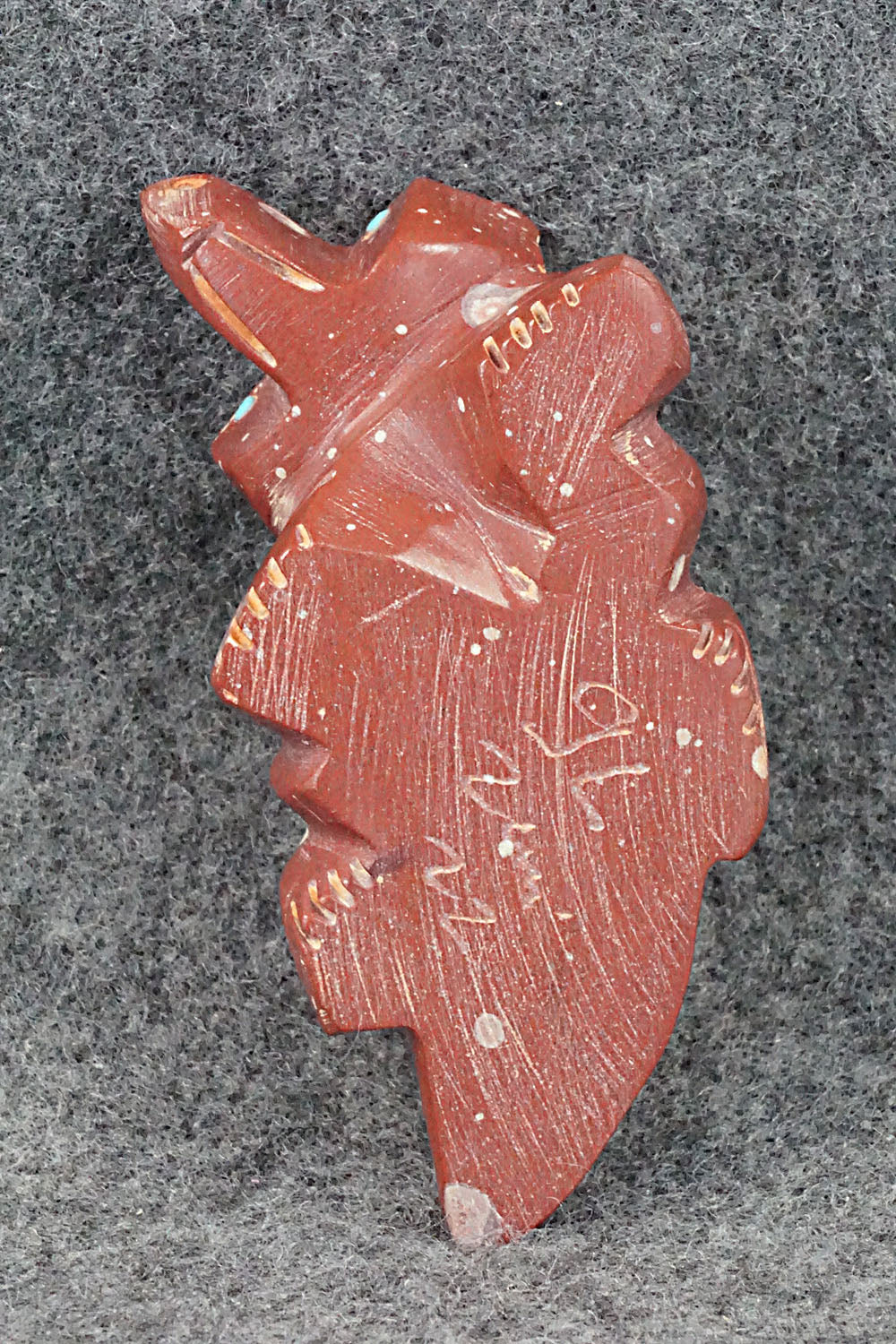Badger Zuni Fetish Carving - Gilbert Lonjose