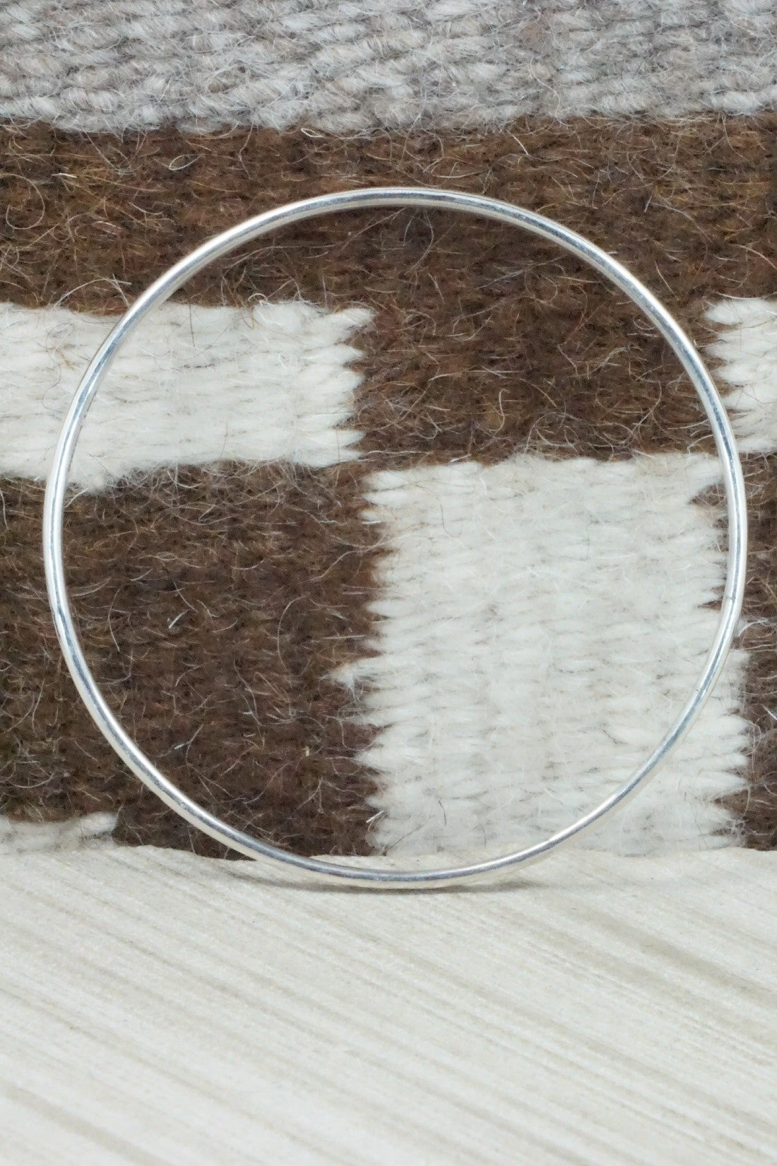 Sterling Silver Bangle - Elaine Tahe
