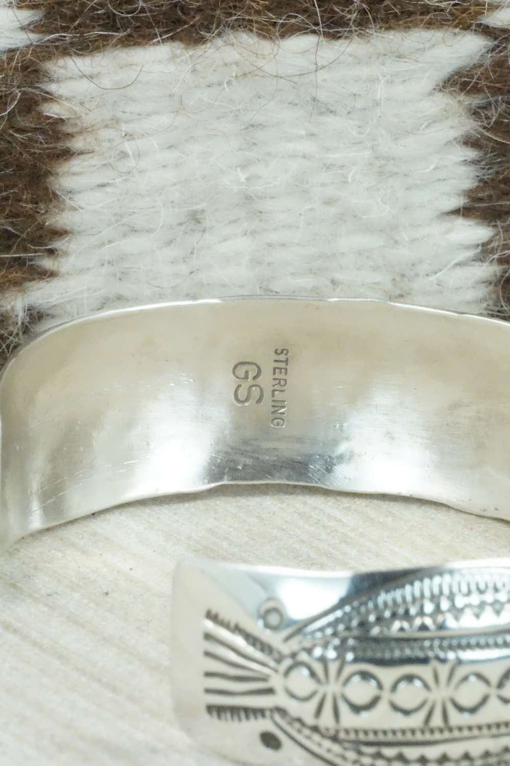 Turquoise & Sterling Silver Bracelet - Glenn Sandoval