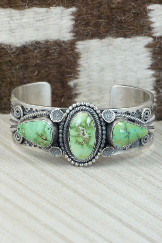 Turquoise & Sterling Silver Bracelet - Hemerson Brown