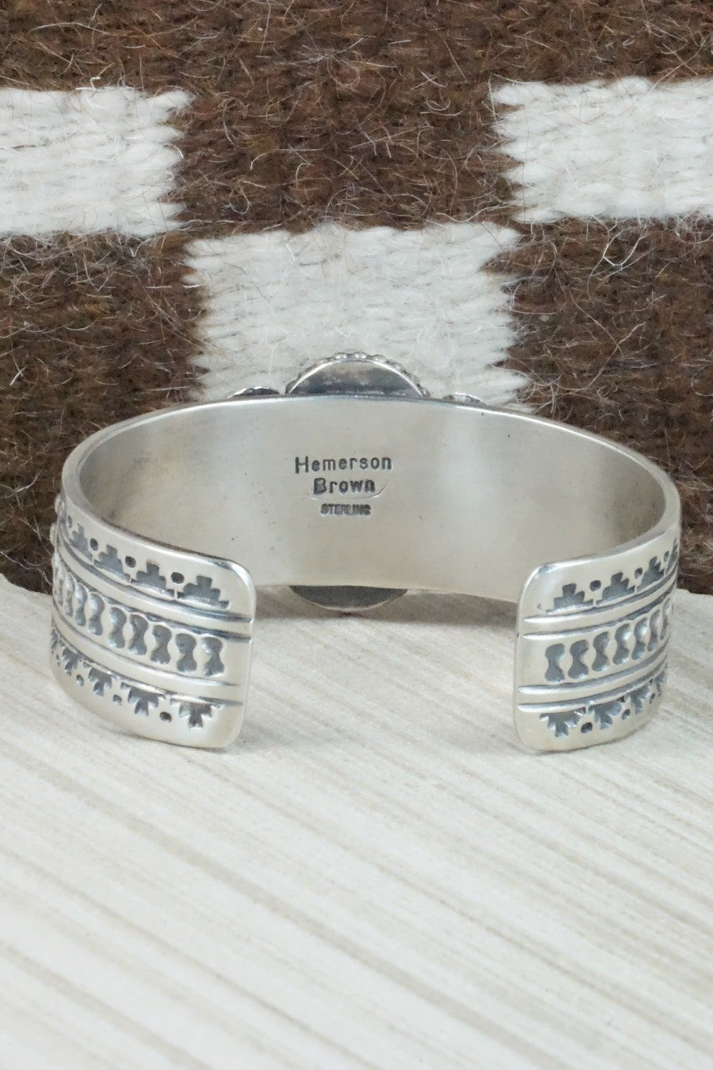Turquoise & Sterling Silver Bracelet - Hemerson Brown