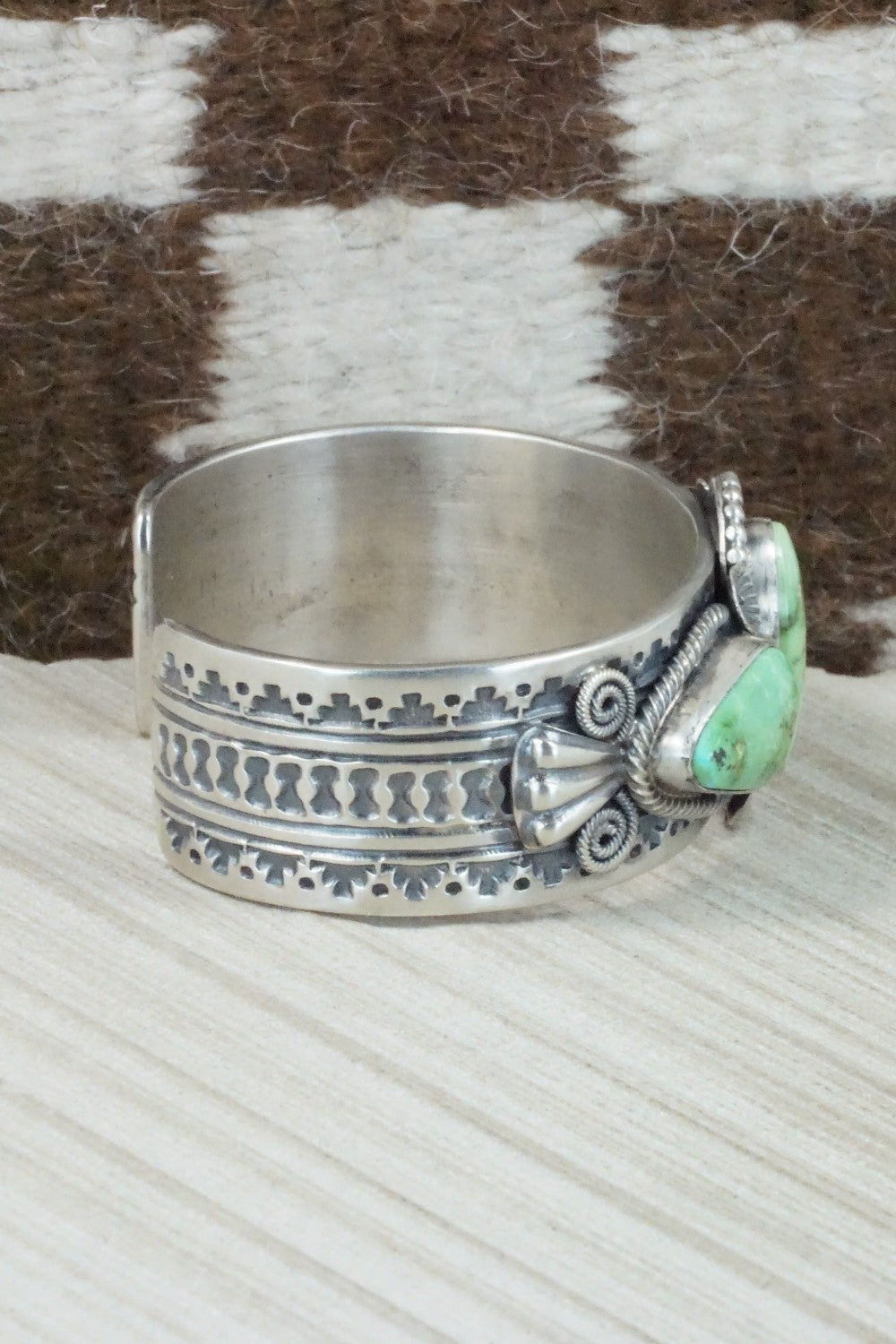 Turquoise & Sterling Silver Bracelet - Hemerson Brown