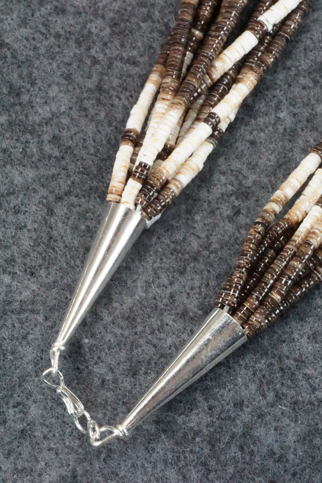 Shell & Sterling Silver Necklace - Ramona Bird