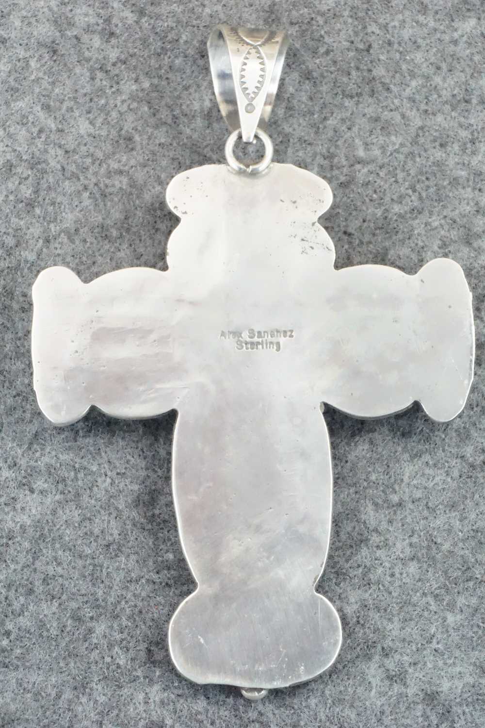 Turquoise & Sterling Silver Pendant - Alex Sanchez