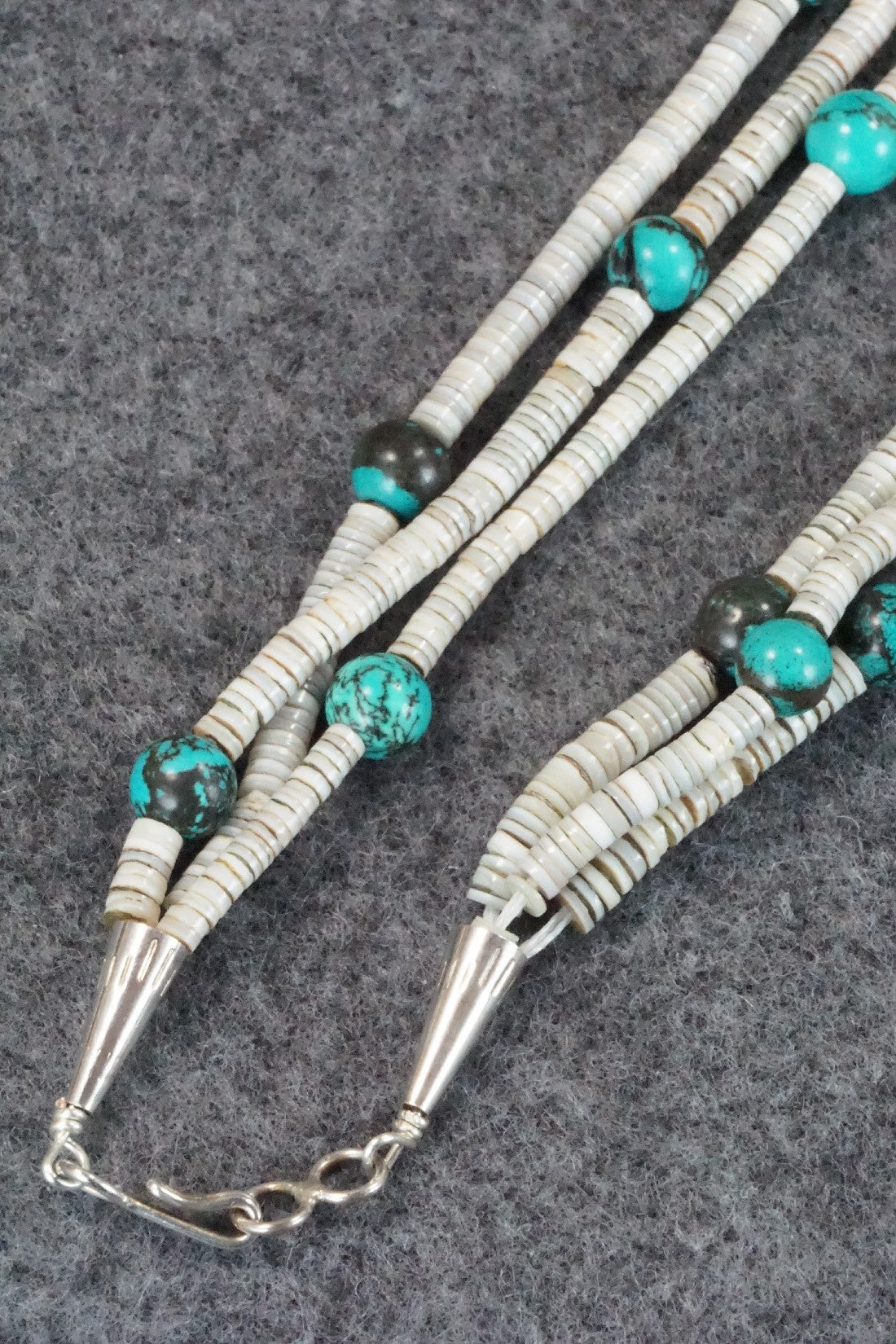 Turquoise & Shell Necklace - Ramona Bird