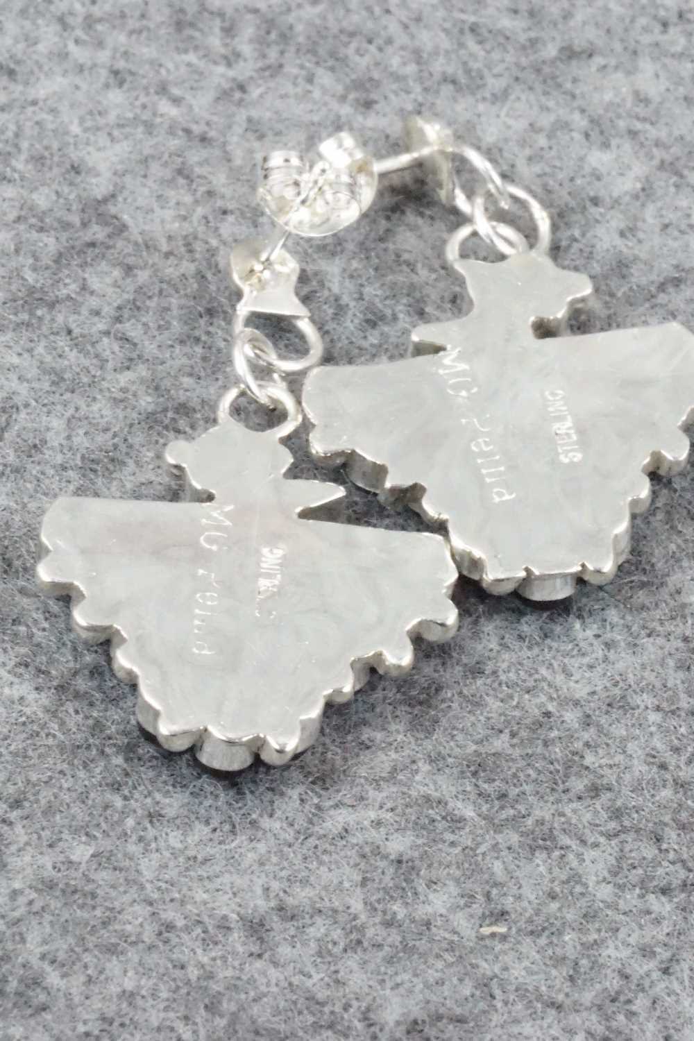Turquoise & Sterling Silver Earrings - Michelle Peina