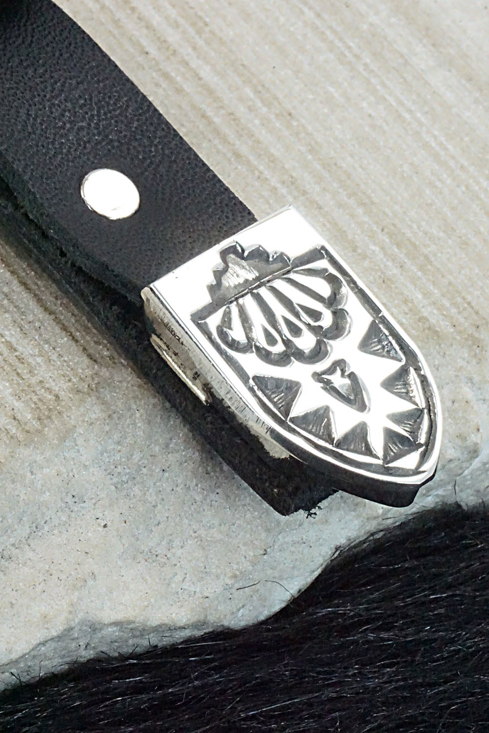 Sterling Silver Ranger Belt Buckle - Leonard Maloney
