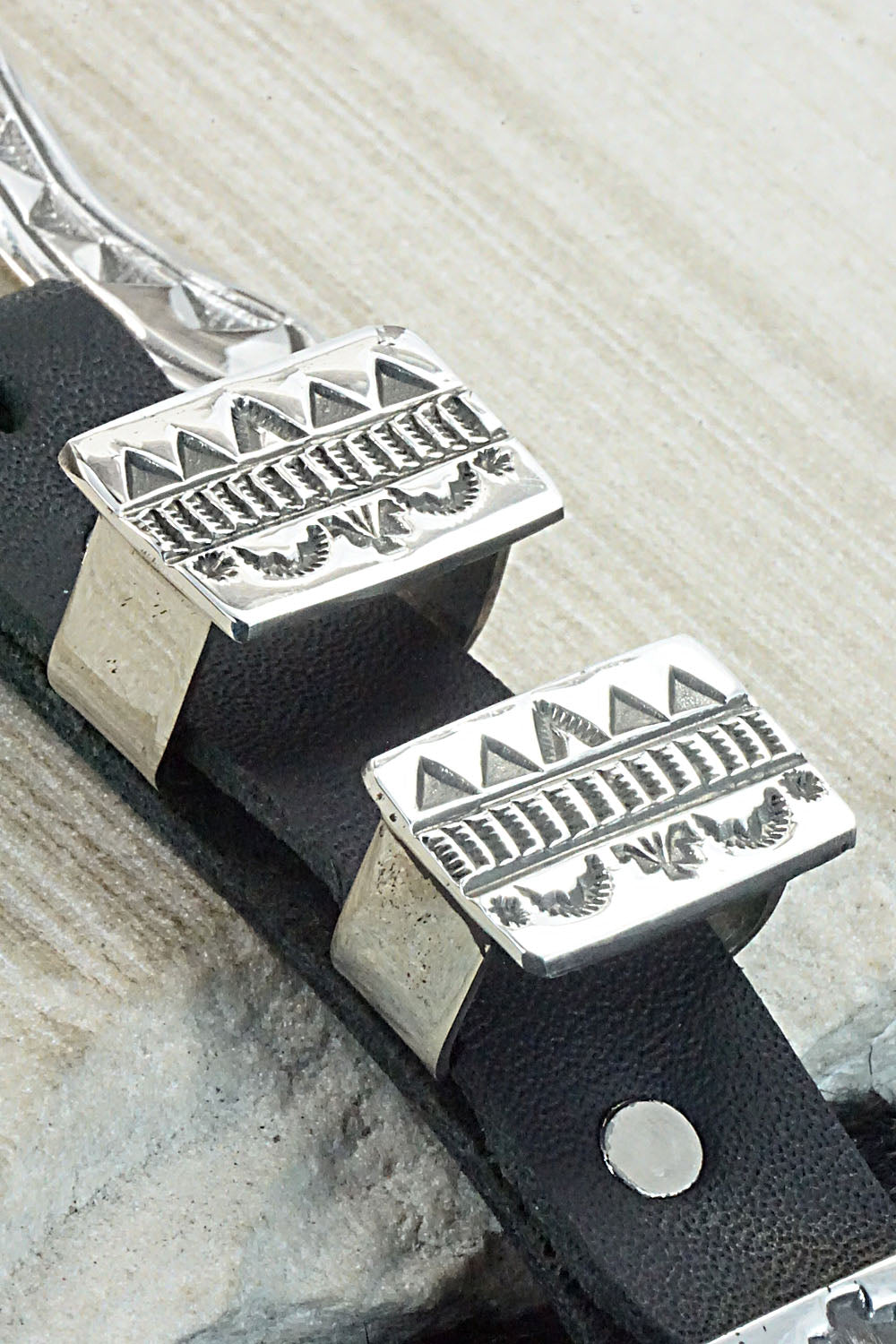 Sterling Silver Ranger Belt Buckle - Leonard Maloney