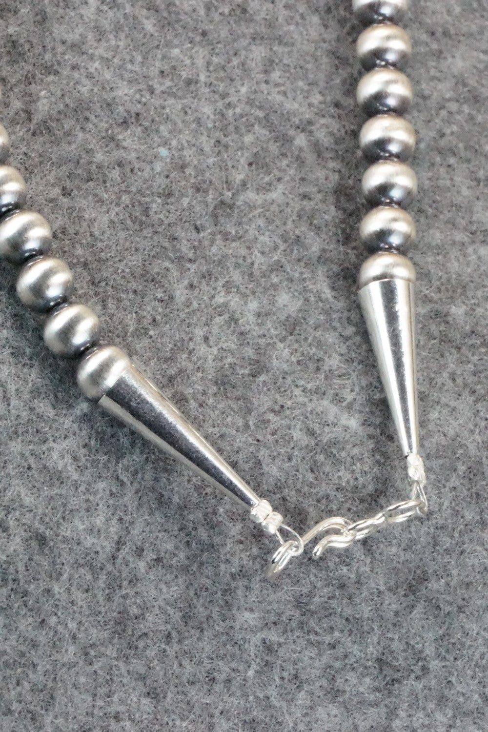 Turquoise & Sterling Silver Necklace - Tom Lewis