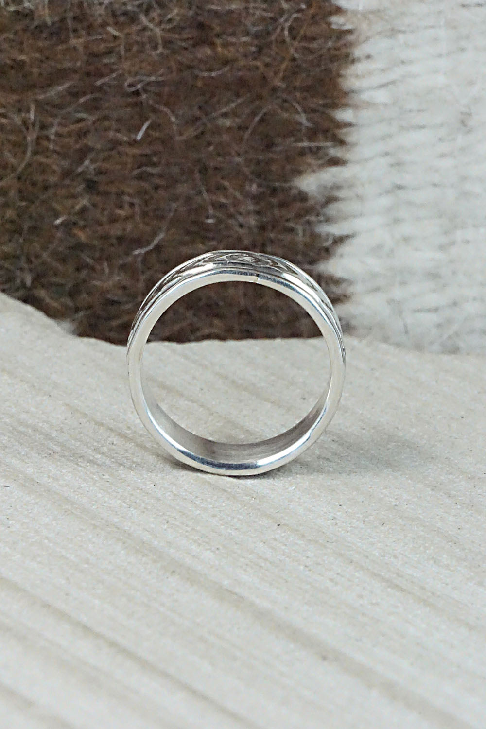 Sterling Silver Ring - Bruce Morgan - Size 7