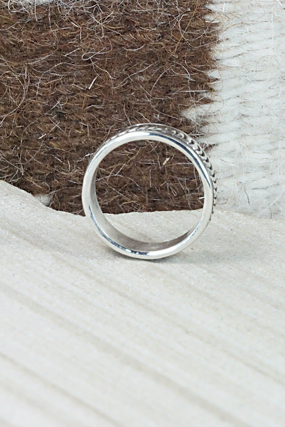 Sterling Silver Ring - Bruce Morgan - Size 8