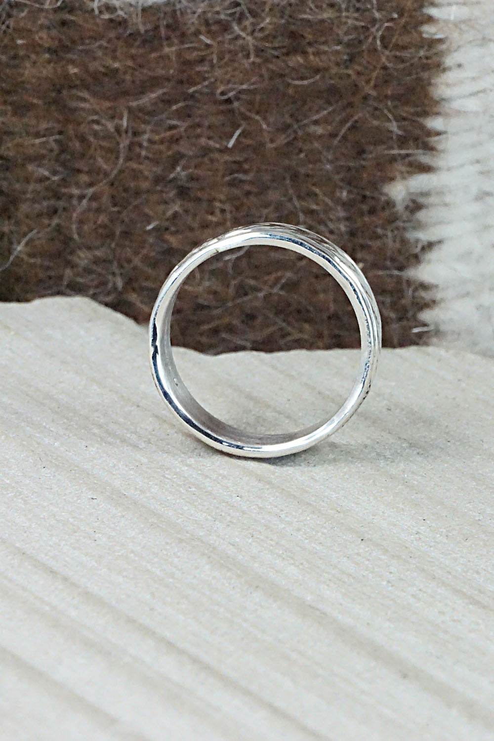 Sterling Silver Ring - Bruce Morgan - Size 9