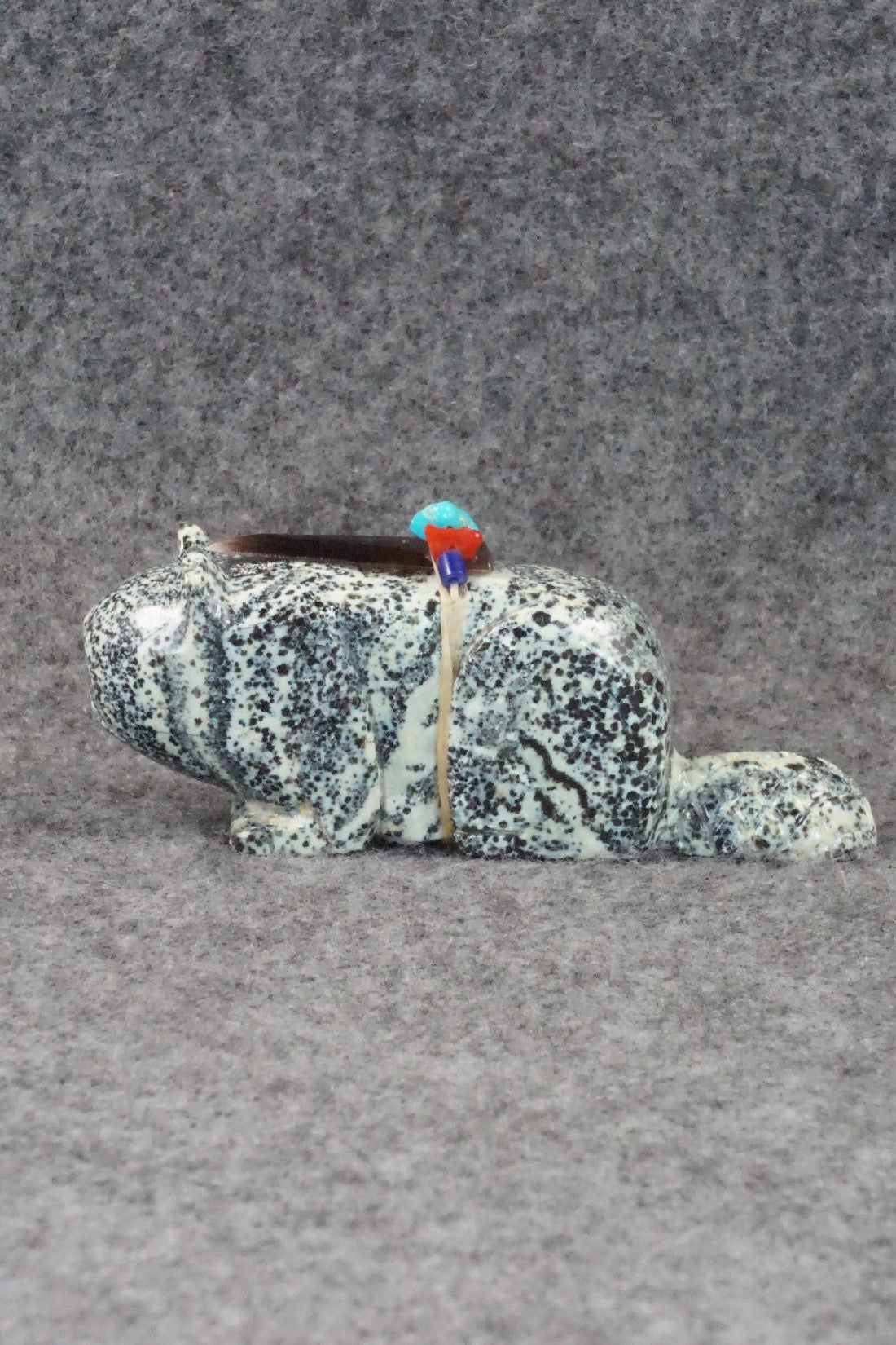 Beaver Zuni Fetish Carving - Alex Tsethlikai