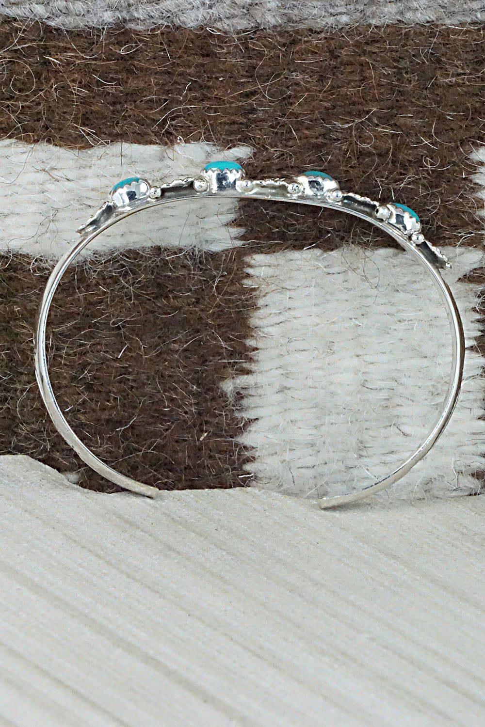 Turquoise & Sterling Silver Bracelet - William Begay