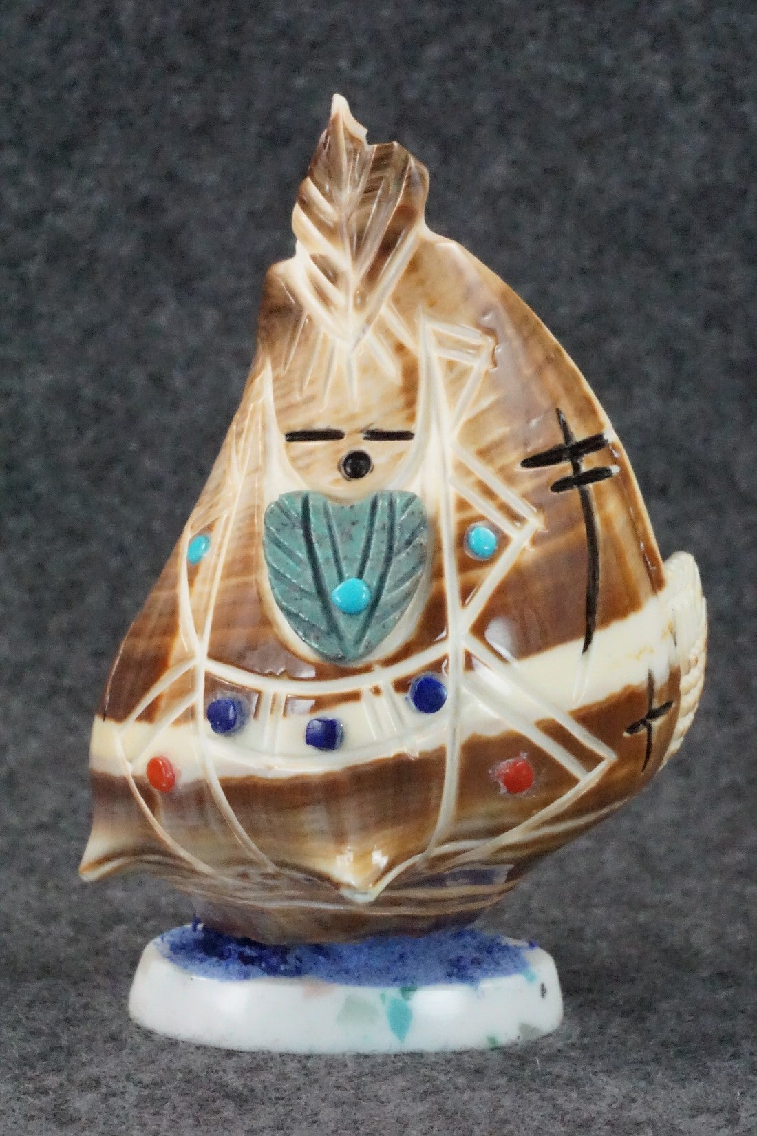 Corn Maiden Zuni Fetish Carving - Vickie Quandelacy