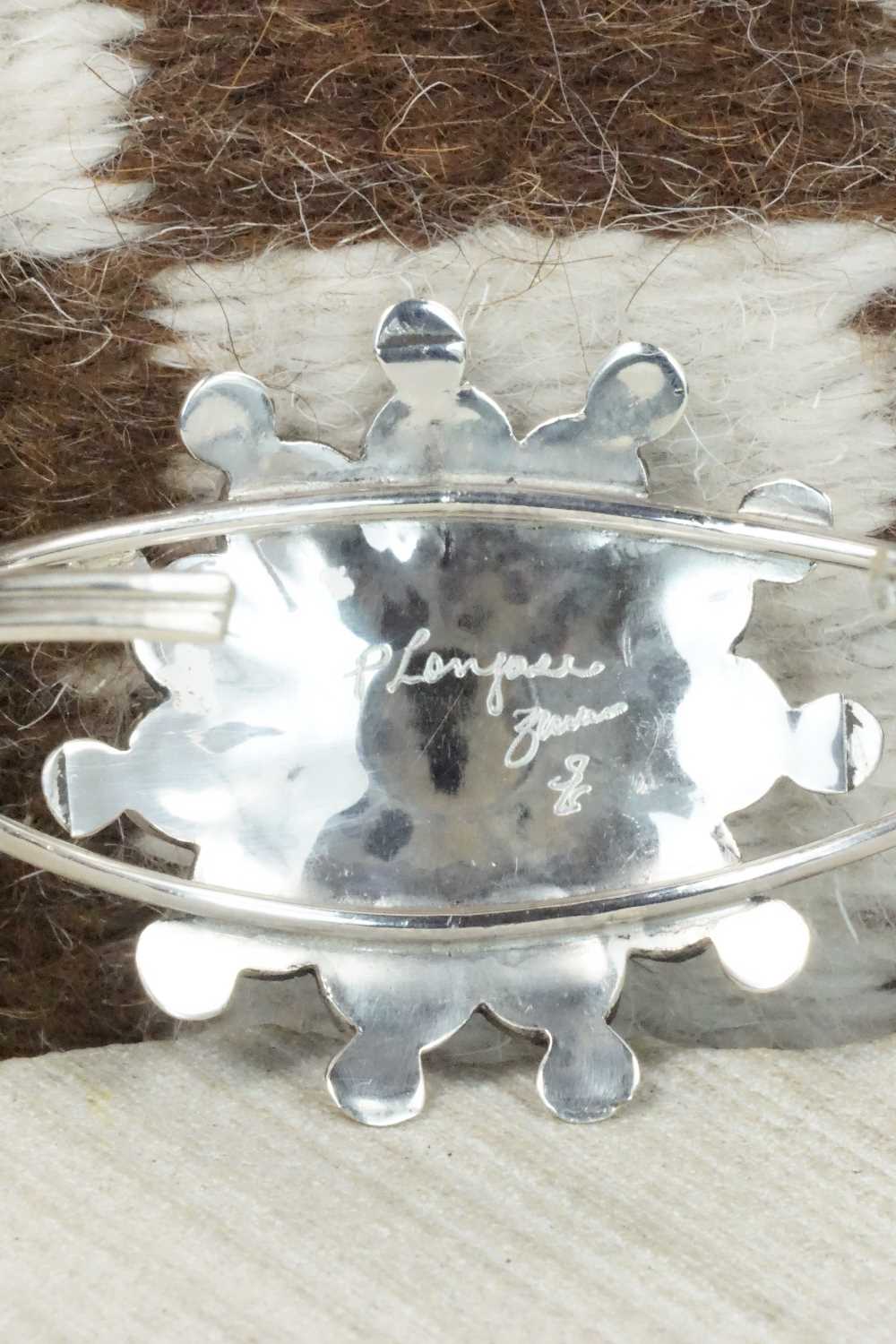 Multi Stone & Sterling Silver Inlay Bracelet - Pauline Lonjose
