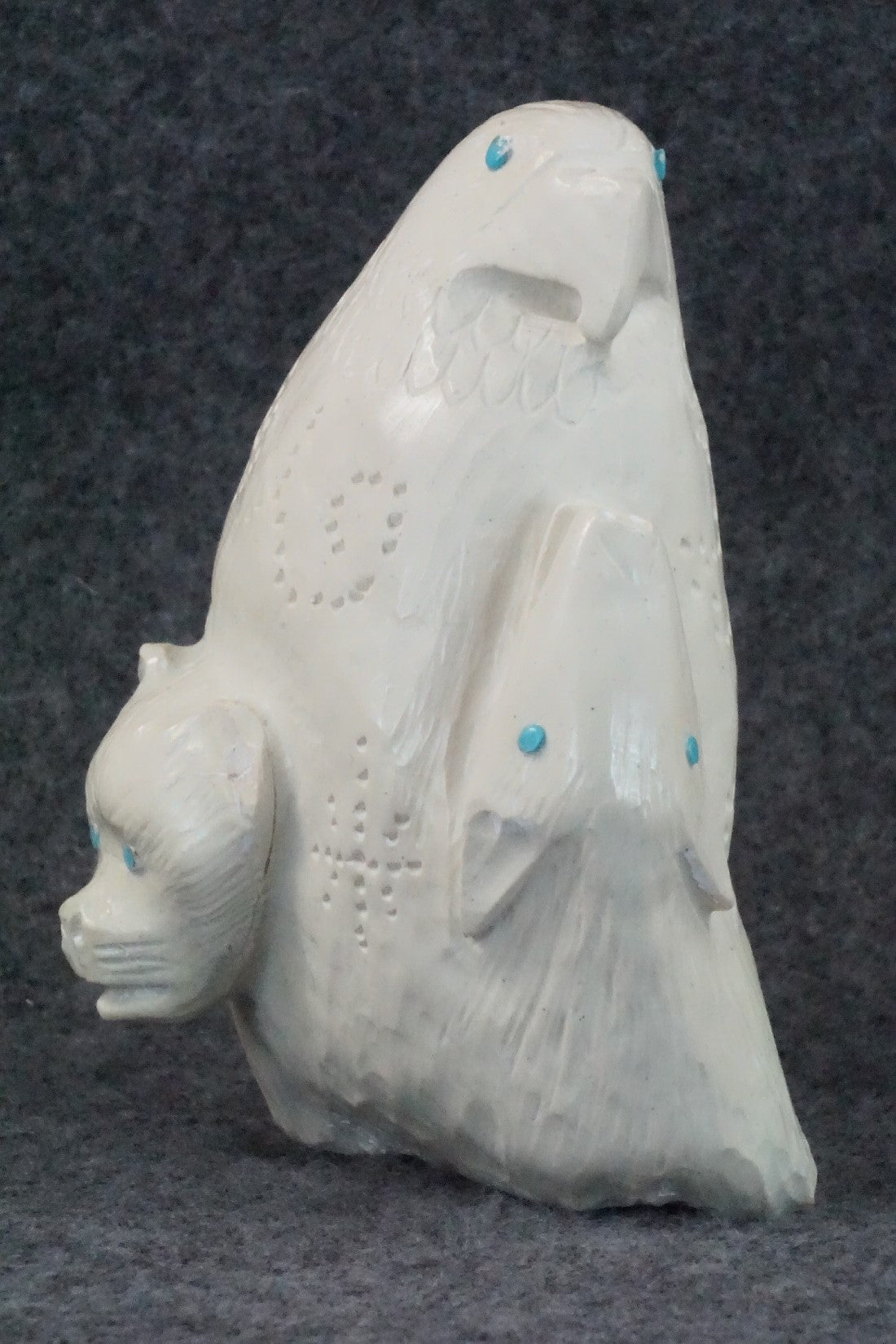 Six Direction Zuni Fetish Carving - Derrick Kaamasee