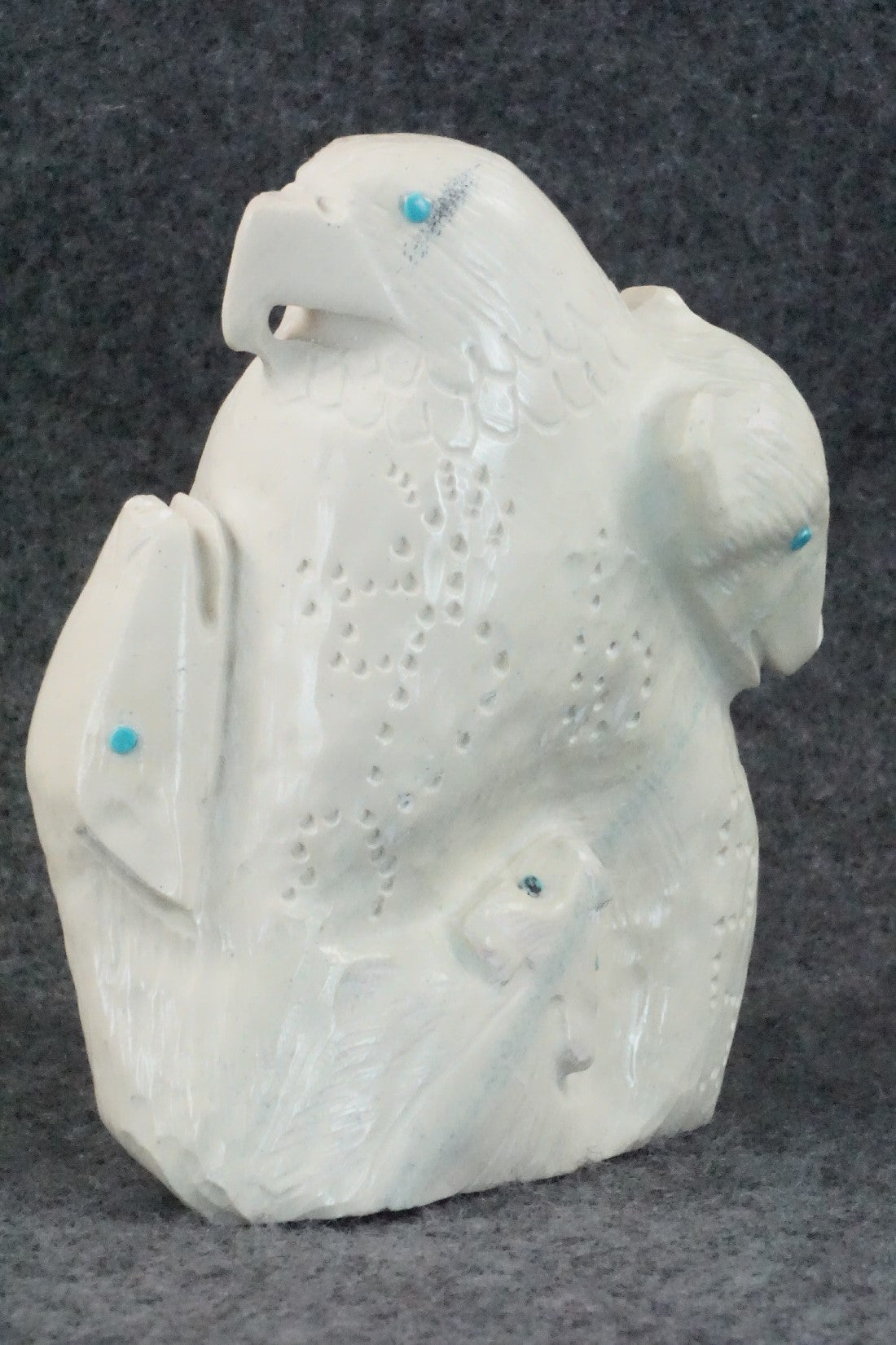 Six Direction Zuni Fetish Carving - Derrick Kaamasee