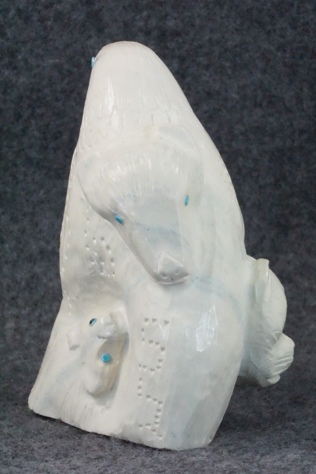 Six Direction Zuni Fetish Carving - Derrick Kaamasee