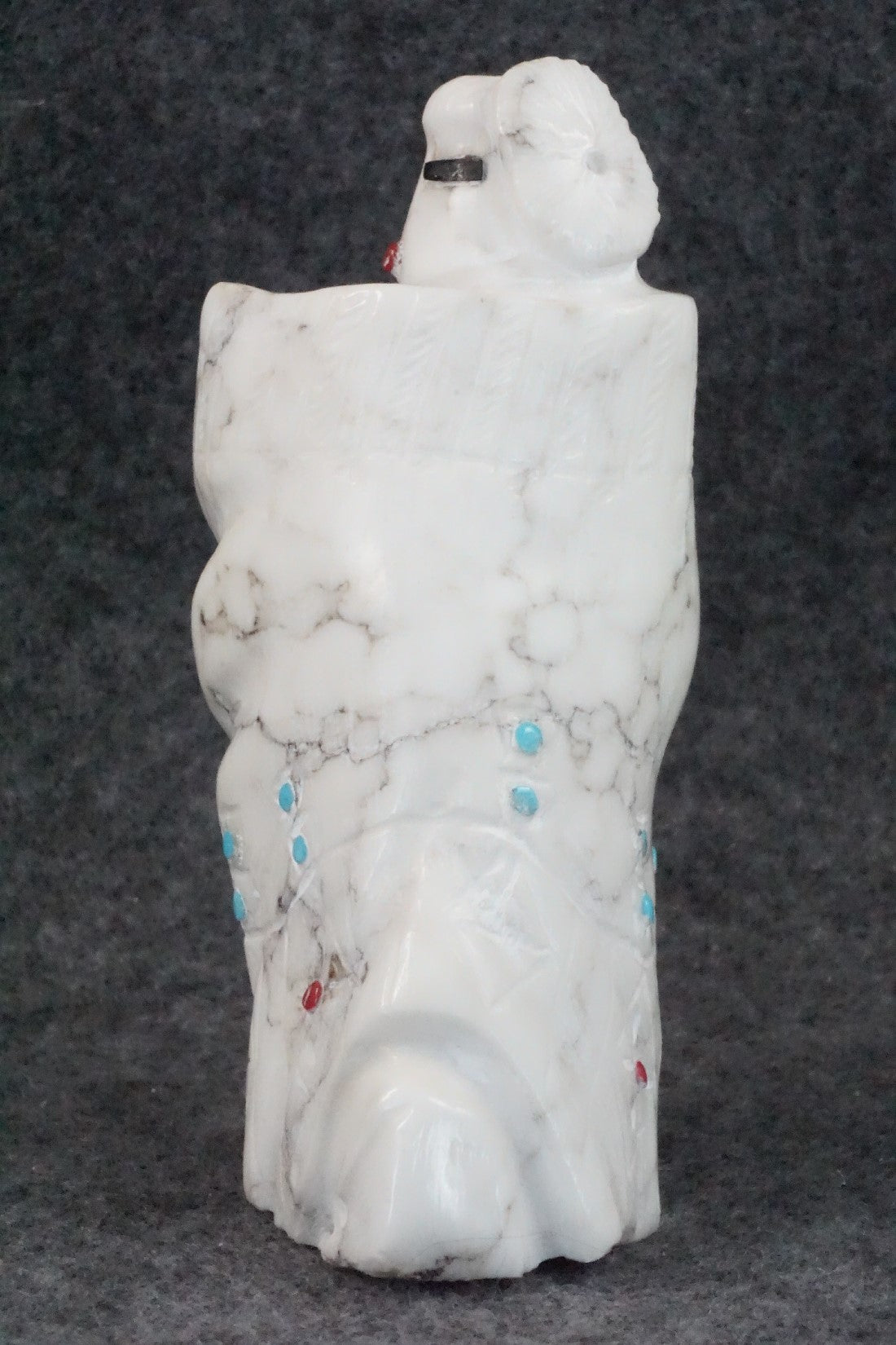 Corn Maiden Zuni Fetish Carving - Derrick Kaamasee