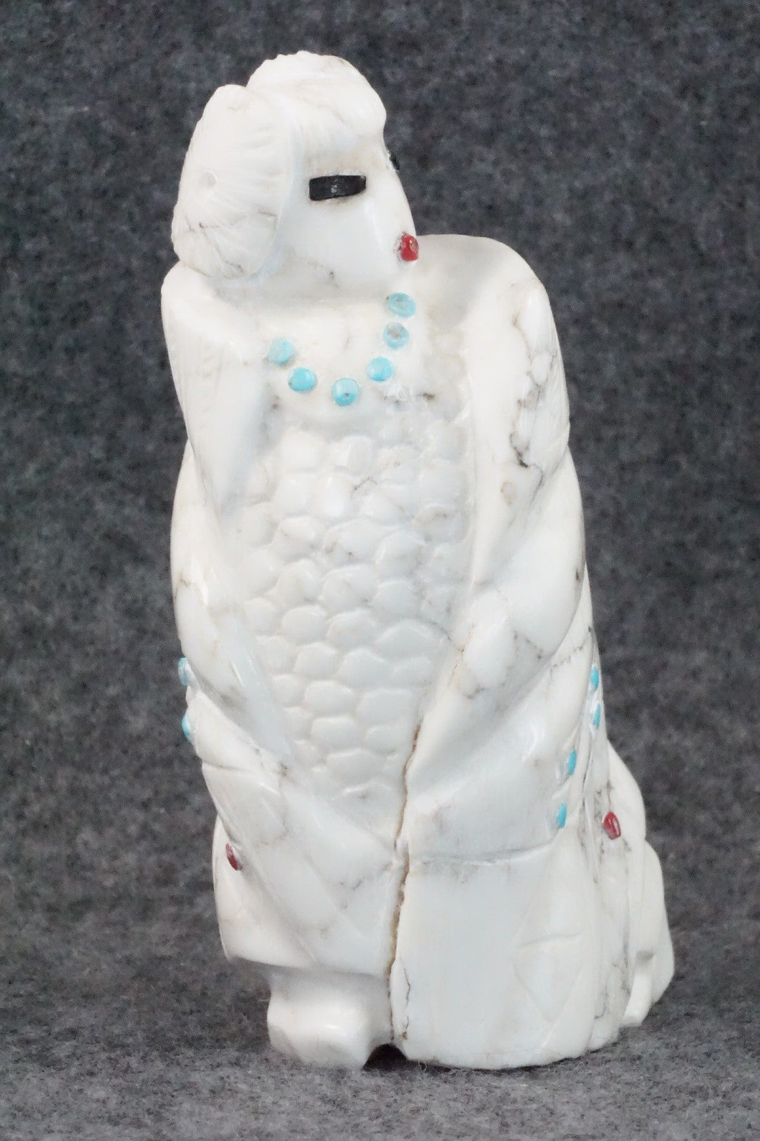 Corn Maiden Zuni Fetish Carving - Derrick Kaamasee