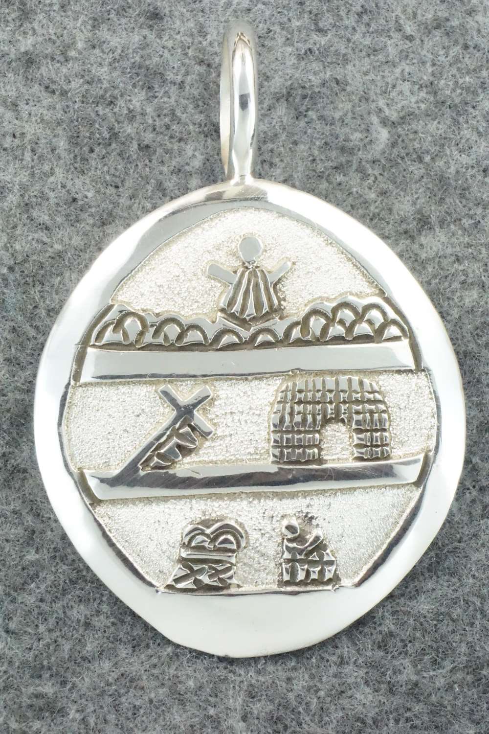 Sterling Silver Pendant - Roger John
