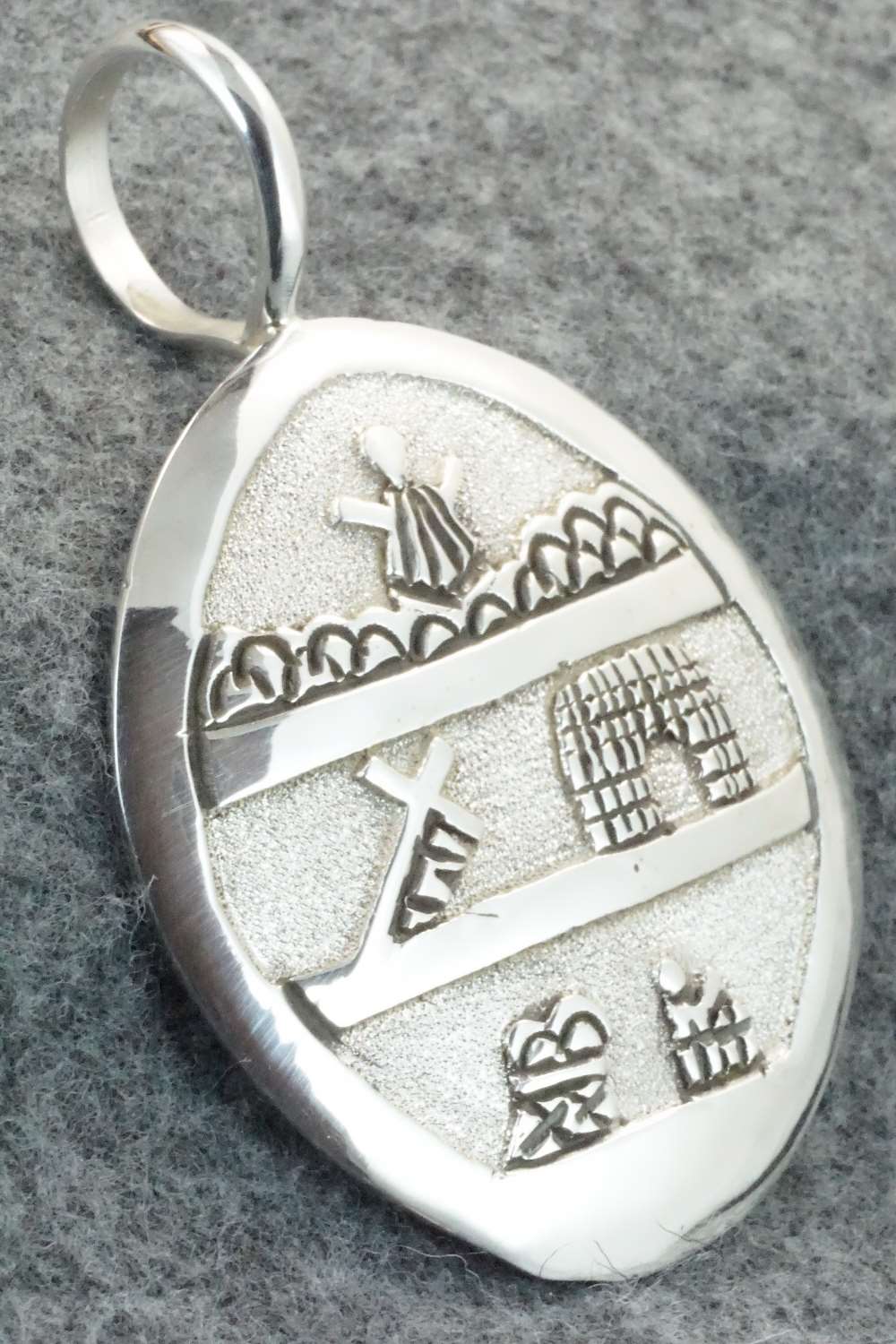 Sterling Silver Pendant - Roger John