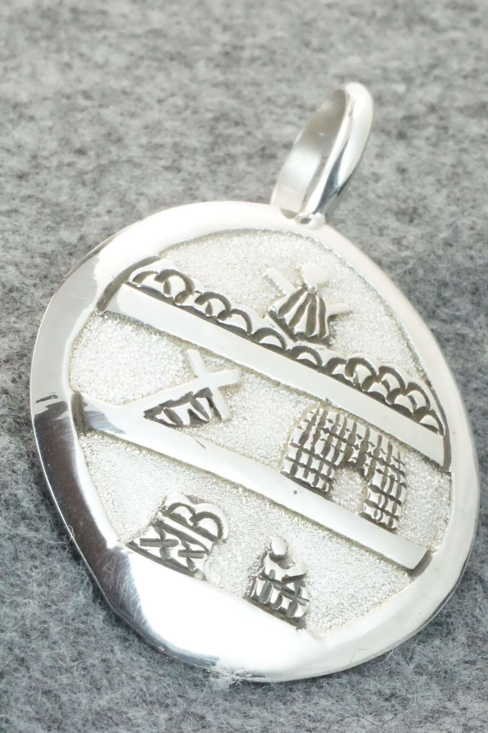 Sterling Silver Pendant - Roger John