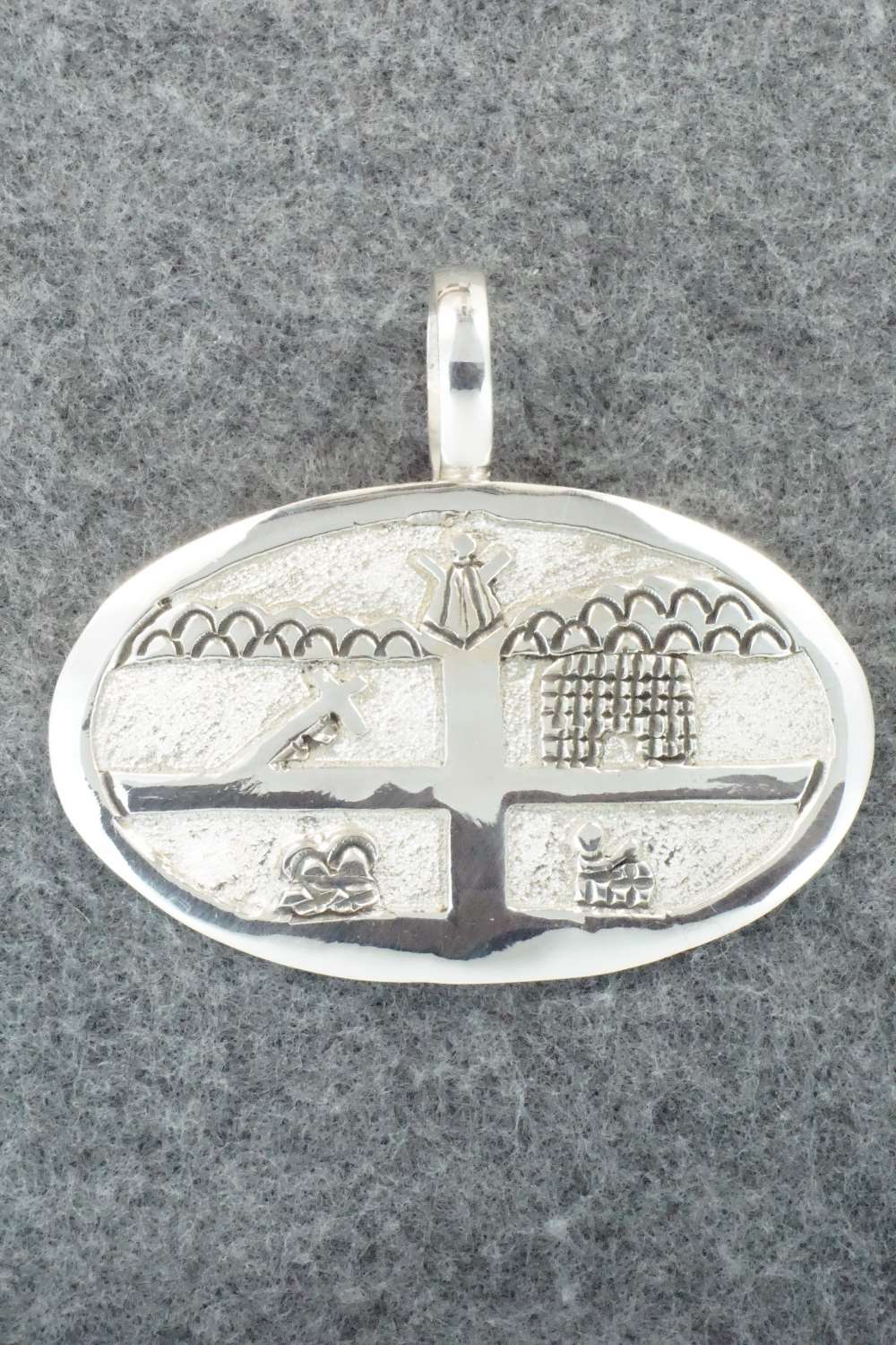 Sterling Silver Pendant - Roger John
