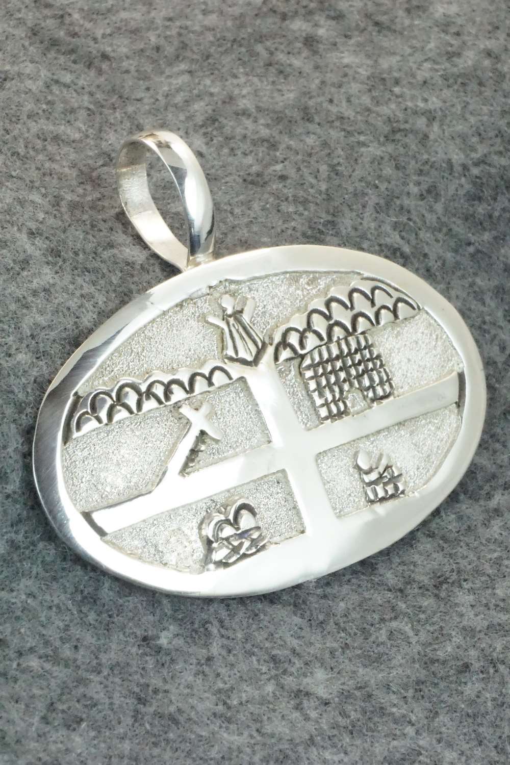 Sterling Silver Pendant - Roger John