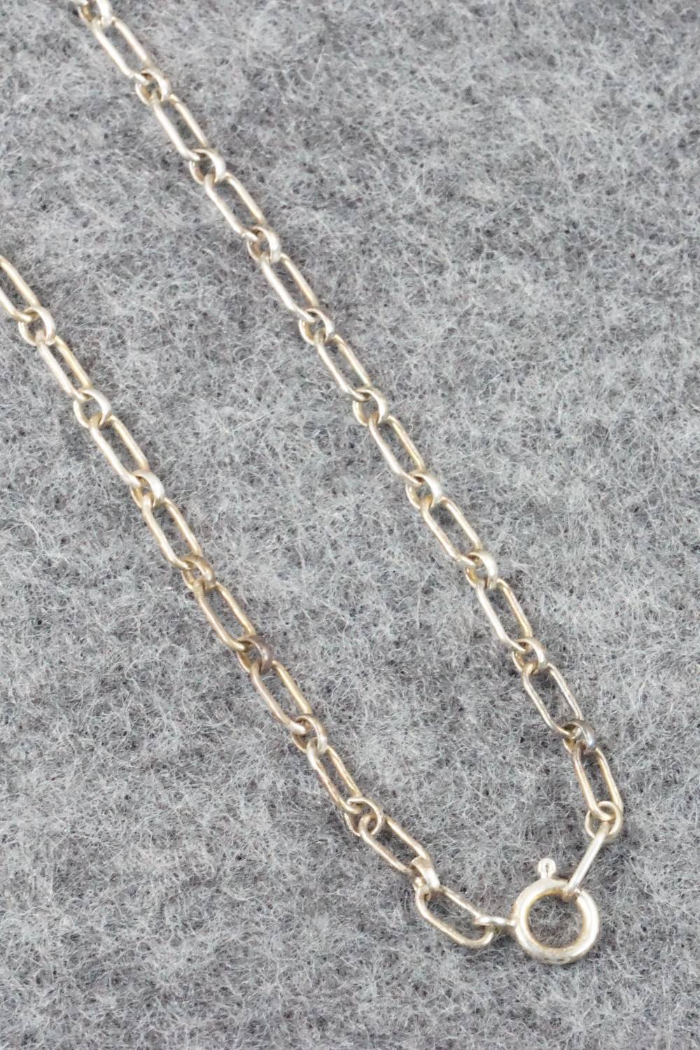 Coral & Sterling Silver Necklace - Betty Bitsie