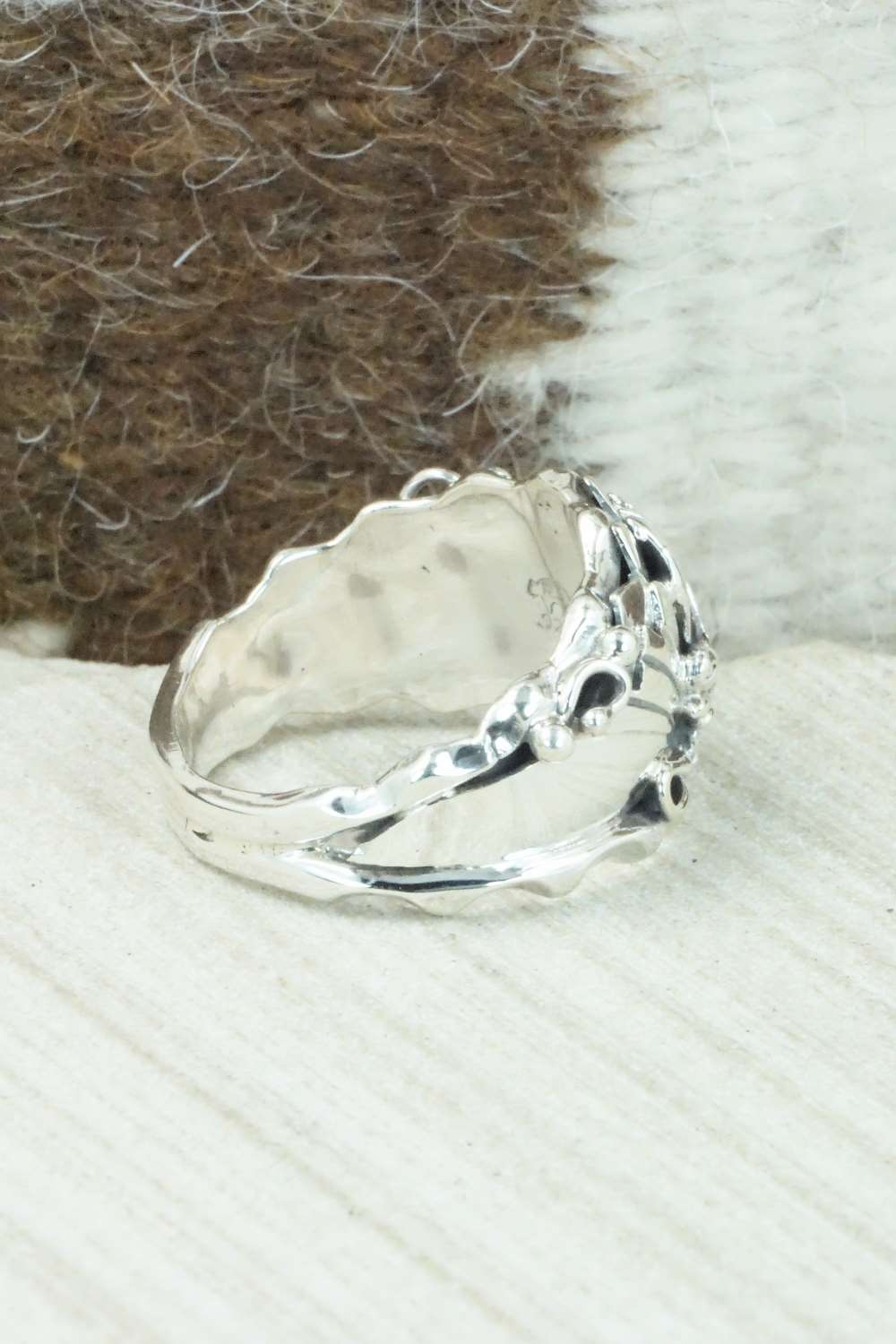 Sterling Silver Ring - Genevieve Francisco - Size 11.75