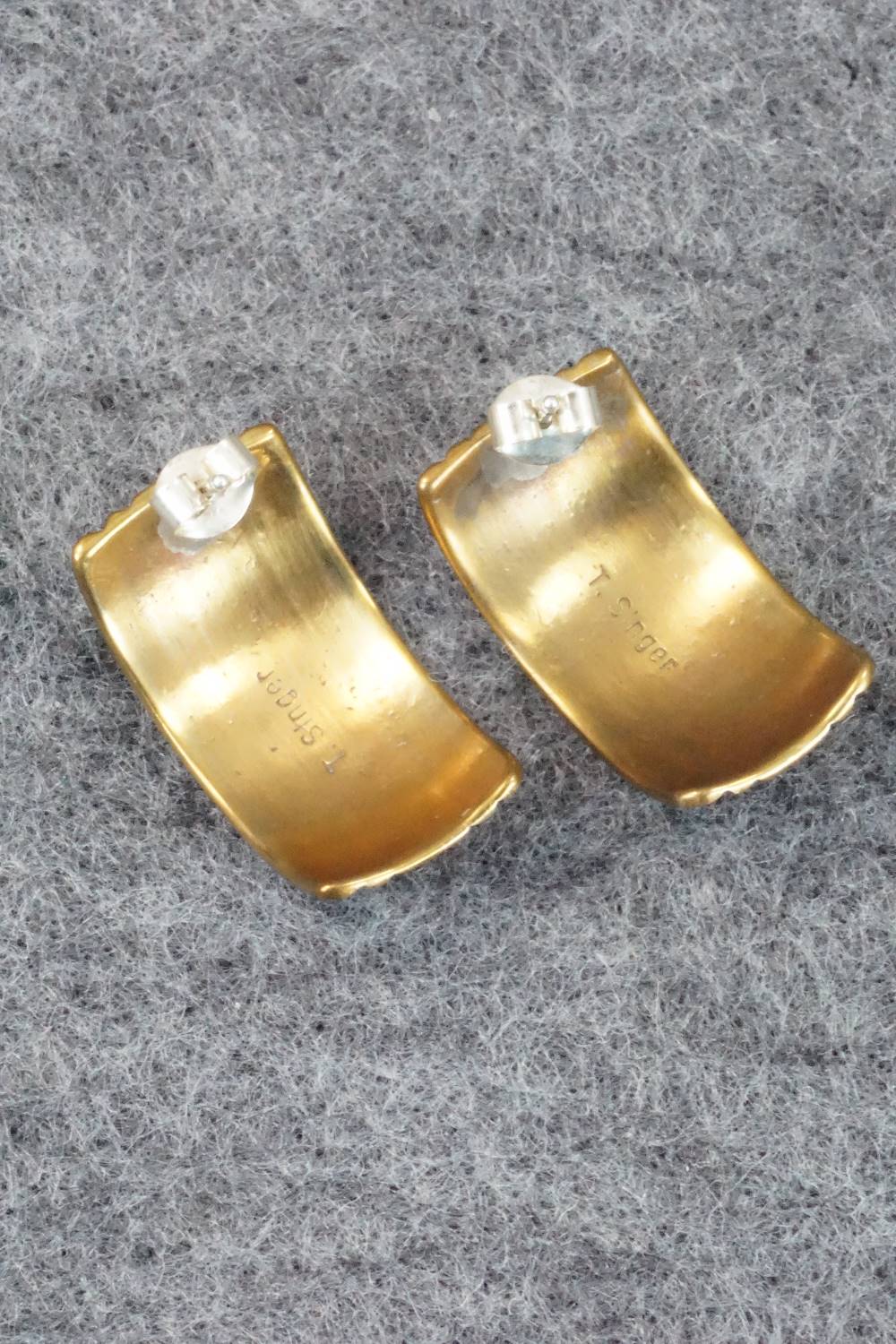 Bronze Earrings - Tommy Singer