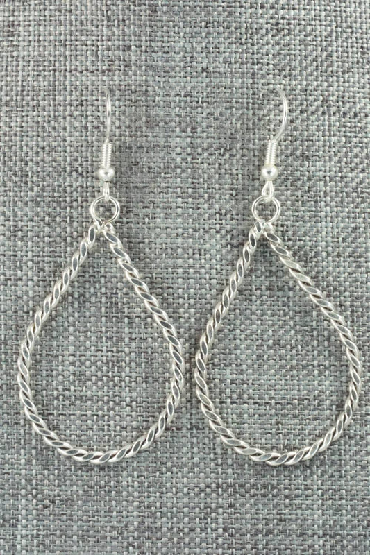 Sterling Silver Earrings - Caroline Tsosie