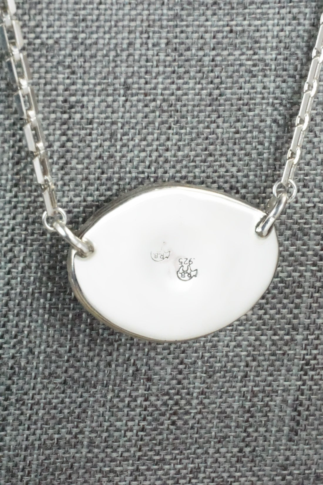 Turquoise & Sterling Silver Necklace - Sharon McCarthy