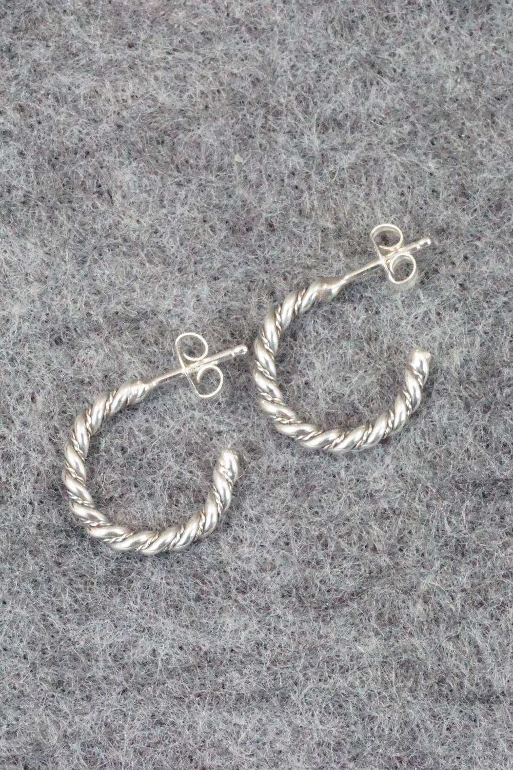 Sterling Silver Earrings - Caroline Tsosie
