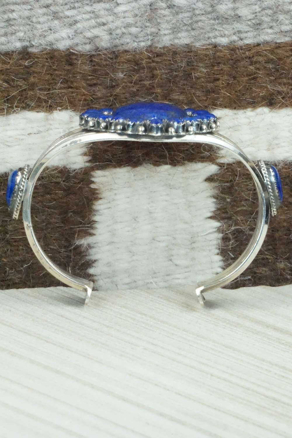 Lapis & Sterling Silver Bracelet - Navajo